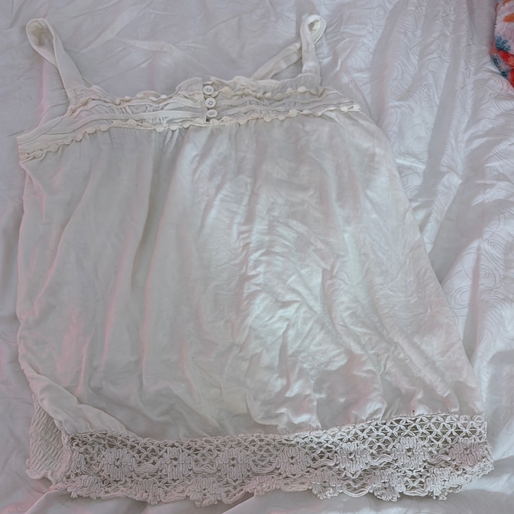 Simply Irresistible Cream Smocked Top